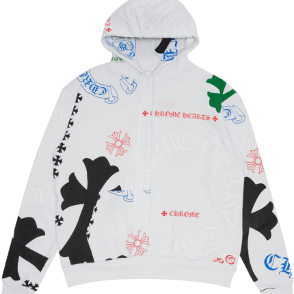 Chrome Hearts Hoodie 'White/Multicolor'
