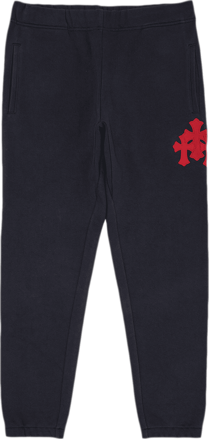 Chrome Hearts Sweatpants 'Navy Red'