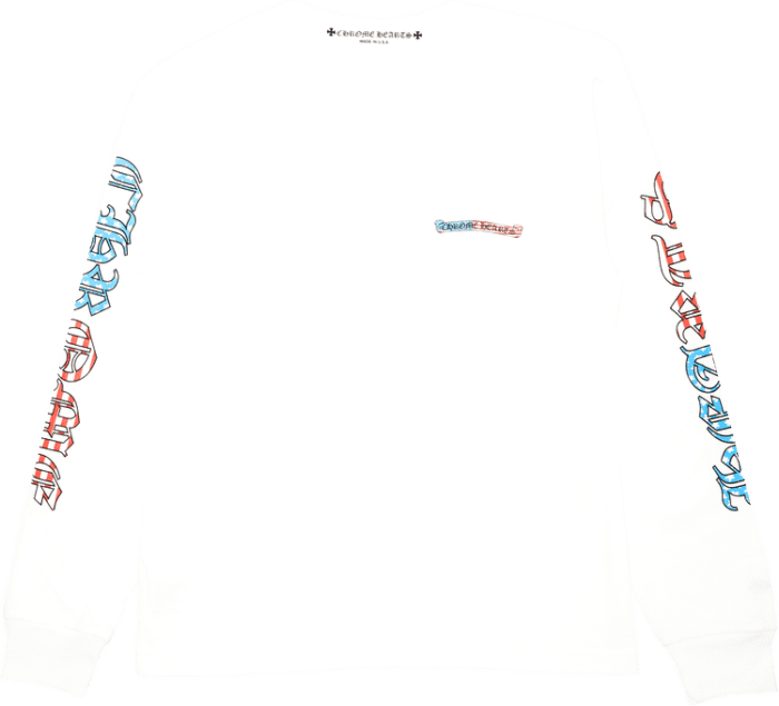 Chrome Hearts America Long-Sleeve T-Shirt 'White'
