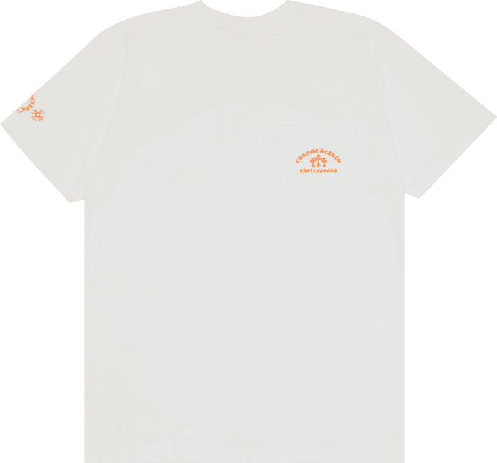 Chrome Hearts T-Shirt 'White Orange