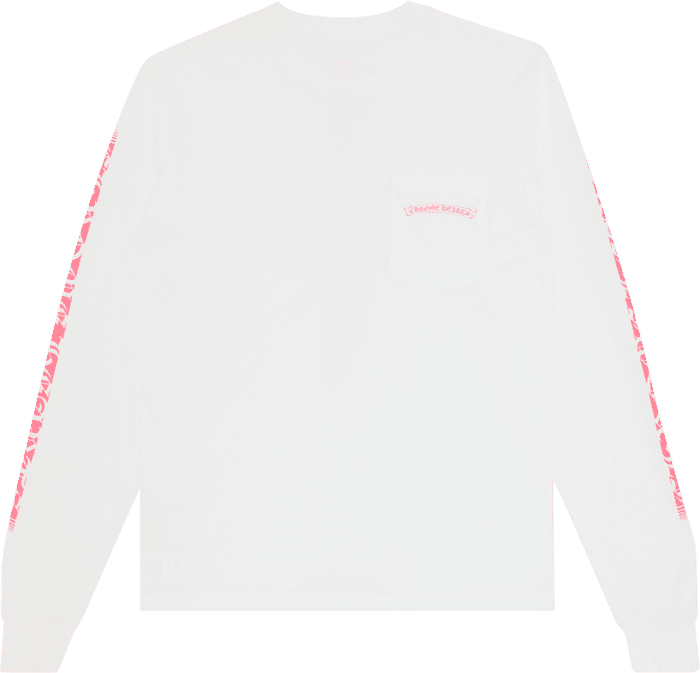 Chrome Hearts Long-Sleeve 'White Pink